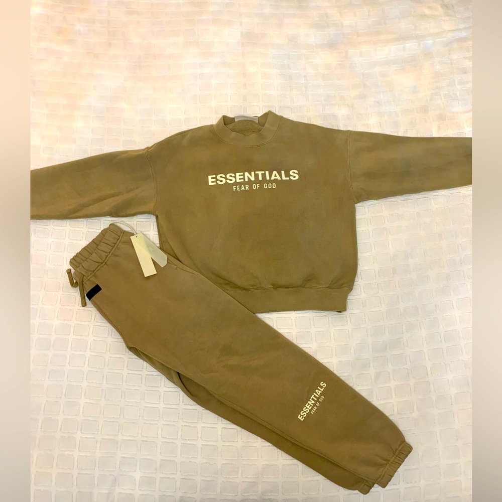 Fear of God Essentials jogger set